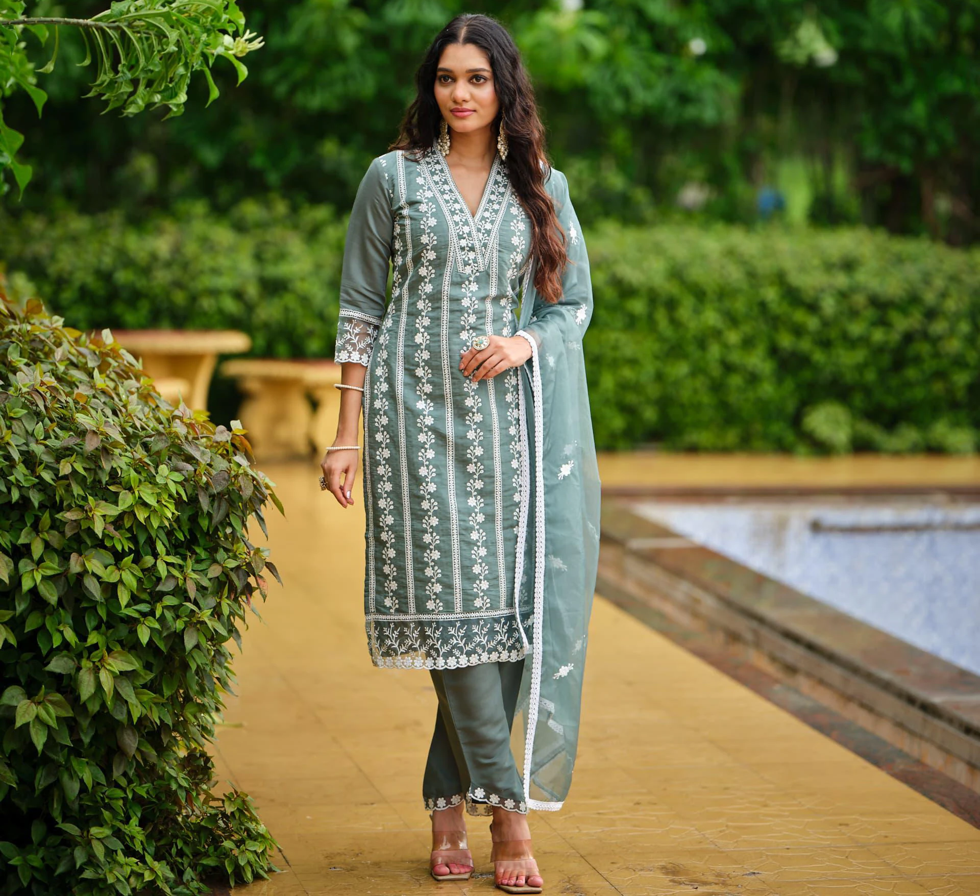 Vardan Ethnic Sringar Roman Butti Wholesale Readymade Salwar Suit Catalog